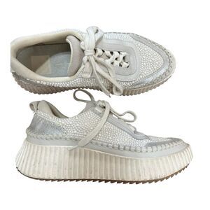Dolce‎ Vida Dolen Pearl Sneakers size 8